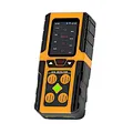 Portable gas detector with color display, multi-gas detection and IP68 protection